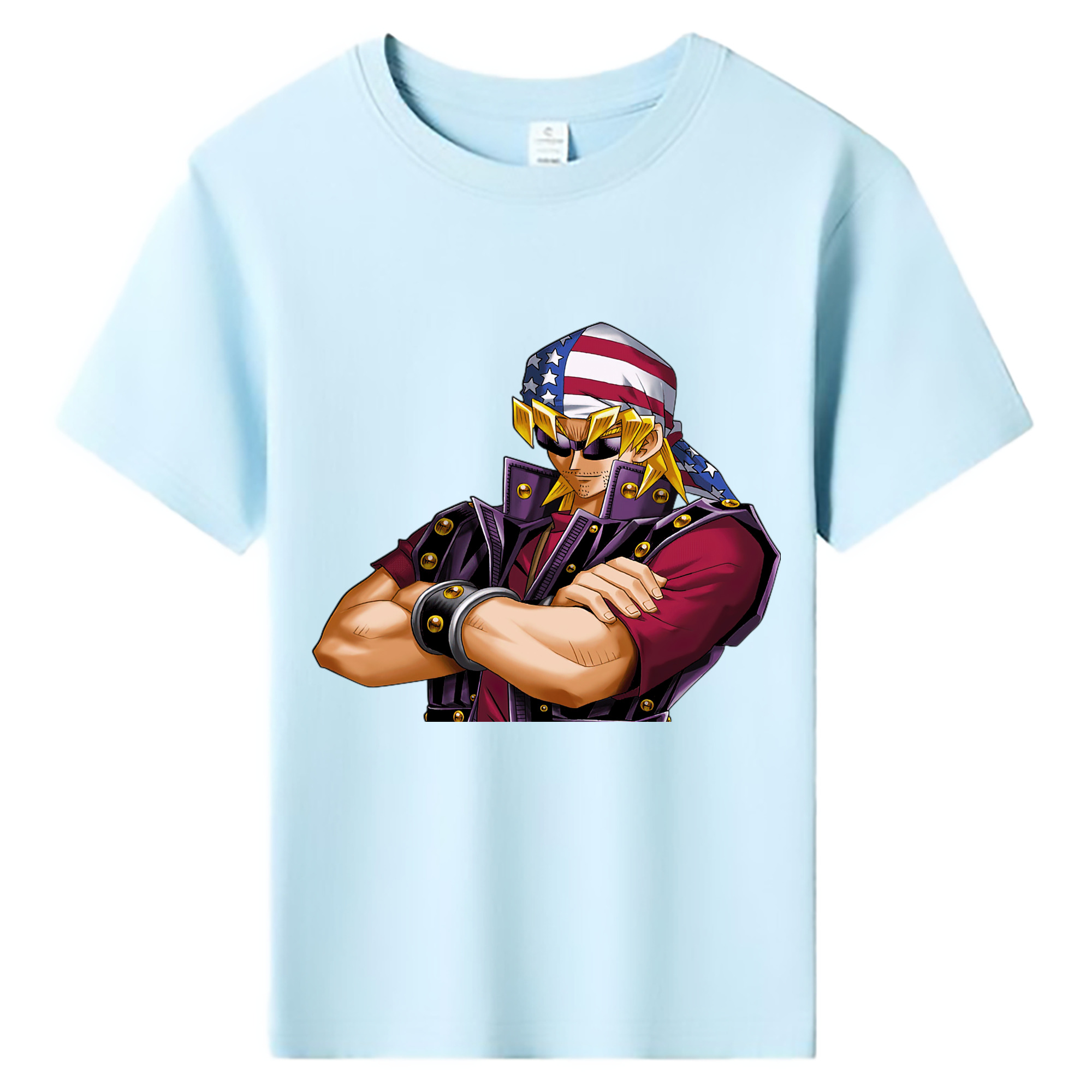 （画像用） 遊☆戯☆王 Yu-Gi-Oh! 綿100％キッズTシャツ（フロントプリント）